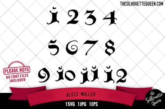 Alois Muller Numerals: Graphics for Crafts