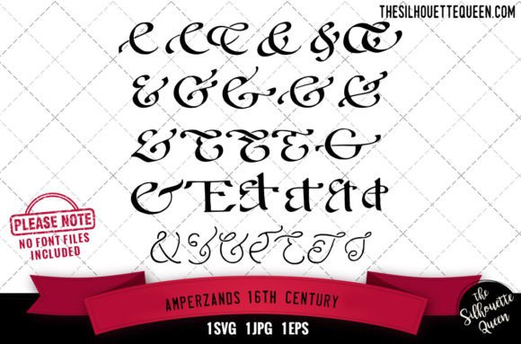 Amperzands 16th Century: Historic Graphics for Crafts
