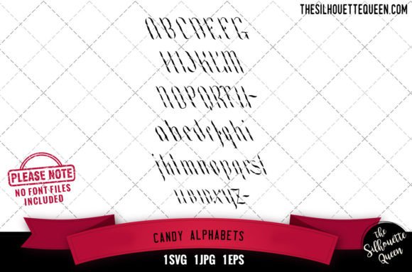 Candy Alphabets: Sweet Graphics for Crafts