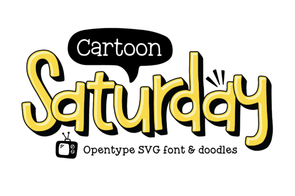 Cartoon Saturday: Charming Display Fonts for Brands