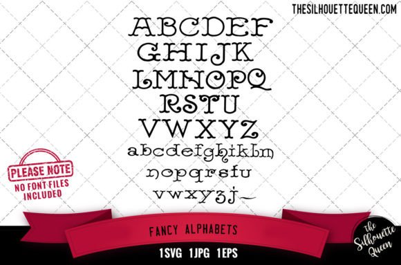 Fancy Alphabets: Premium Graphics for Crafts