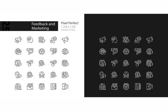 Feedback and Marketing Icons: Essential Graphics for Brands