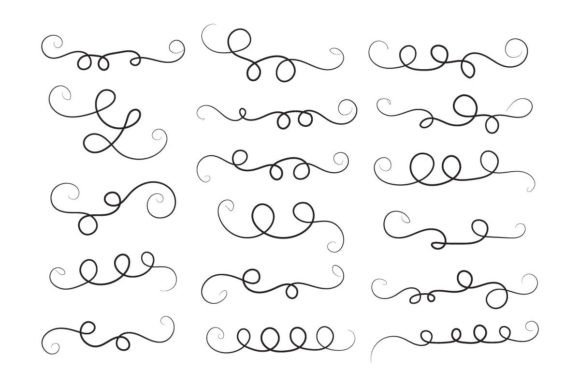 Flourishes Graphics: Elegant Decorative Elements