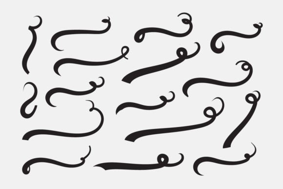 Font Swoosh Tails: Essential Graphics for Decorative Elements