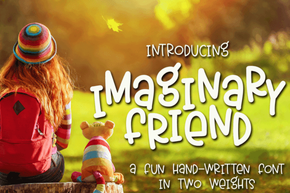 Imaginary Friend: A Script Amp Font for Handmade Brands