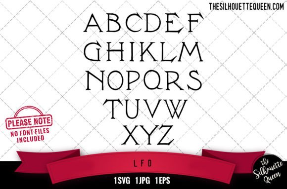 L.F.D Alphabets: Premium Graphics for Crafts