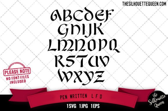 Pen Written L.F.D Alphabets: Crafts & Graphics Review