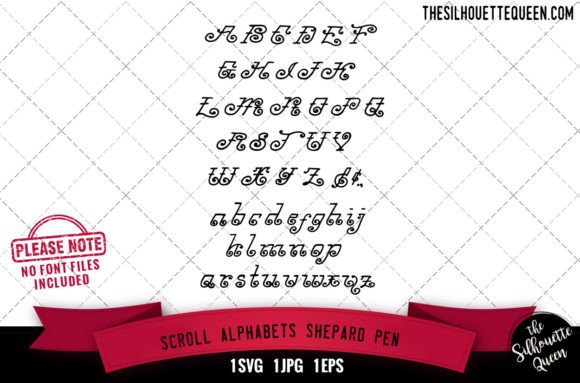 Reviewing Scroll Alphabets and Shepard Pen for Embroidery