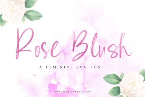 Rose Blush: Romantic Script Amp Fonts for Branding