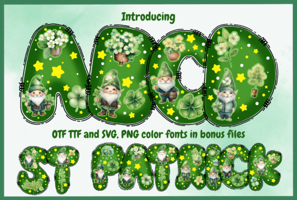 St Patrick: Festive Decorative Fonts for Blogs