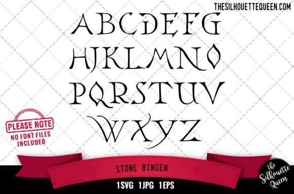 Stone Bingen Alphabets: Crafts & Graphics Review