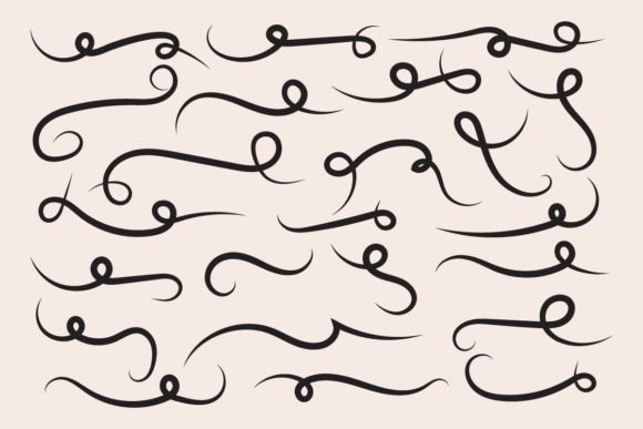 Text Tails Vector: Essential Graphics for Decorative Elements