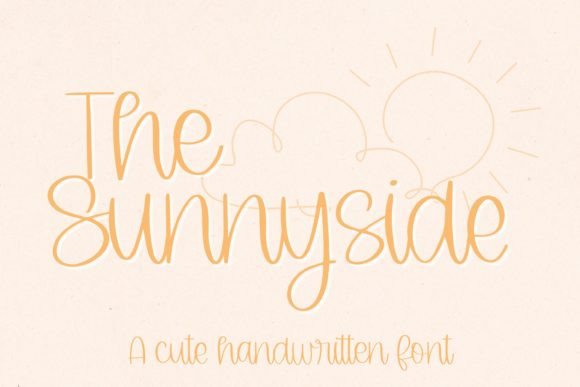 The Sunnyside: A Designer's Take on This Charming Script