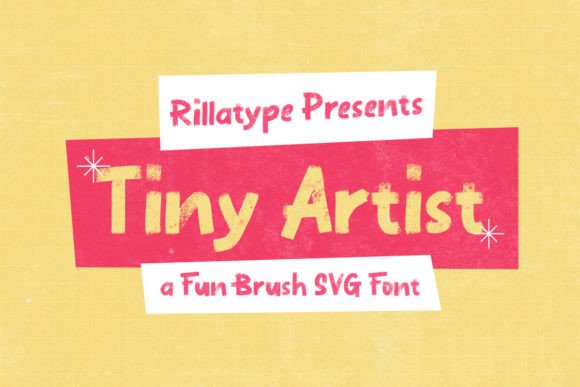 Tiny Artis: Playful Display Fonts for Branding