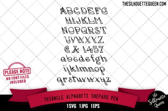 Triangle Alphabets: Sharp Graphics for Modern Crafts