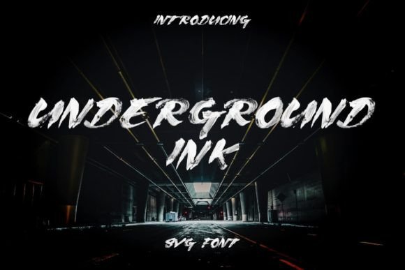 Underground Ink: A Grungy Font Review for Embroidery
